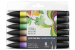 Winsor WaterColour Marker 6-pack, Foliage tones set Winsor WaterColour Marker 6-pack, Foliage tones set