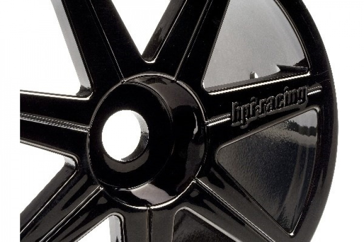 7 Spoke Black Chrome Trophy Truggy Wheel