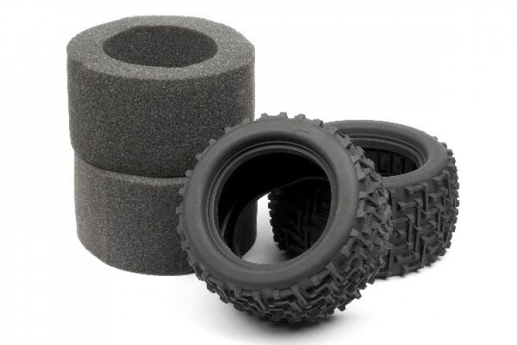 Bullet Ammunition Tyres (2Pcs)