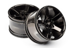 Bullet Mt Wheels Black Chrome (Pr)