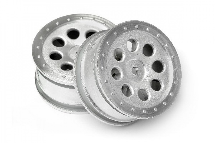 St-8 Wheel Matte Chrome (0Mm Offset/2Pcs)
