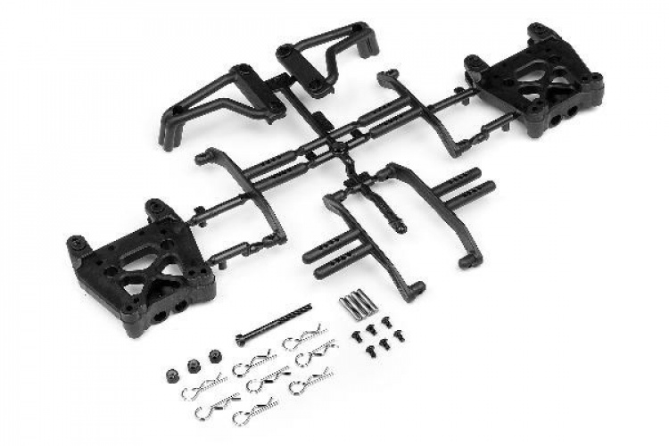 Shock Tower/Body Mount/Roll Bar Set