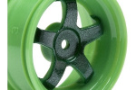 Work Meister S1 Wheel Green (3Mm Offset/2Pcs)