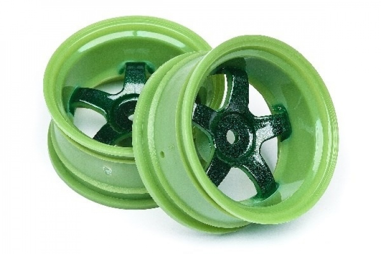 Work Meister S1 Wheel Green (9Mm Offset/2Pcs)
