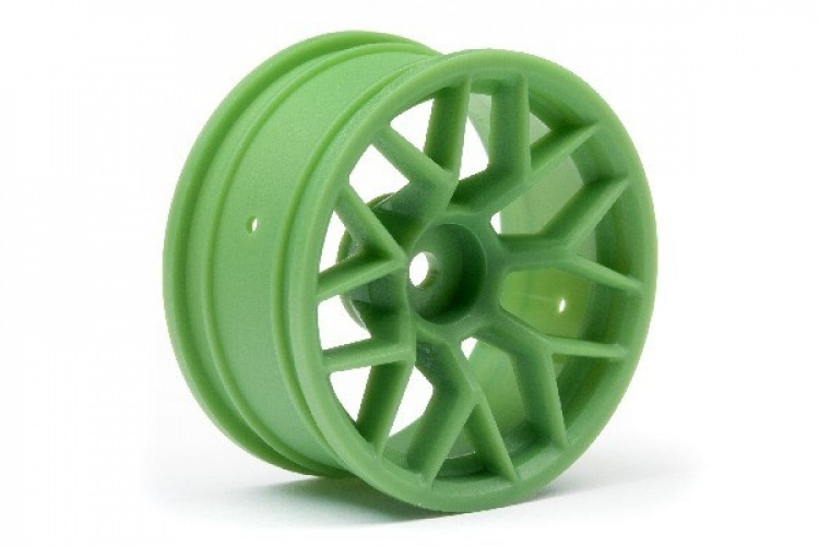 RTR Wheel 26Mm Green (6Mm Offset/2Pcs)