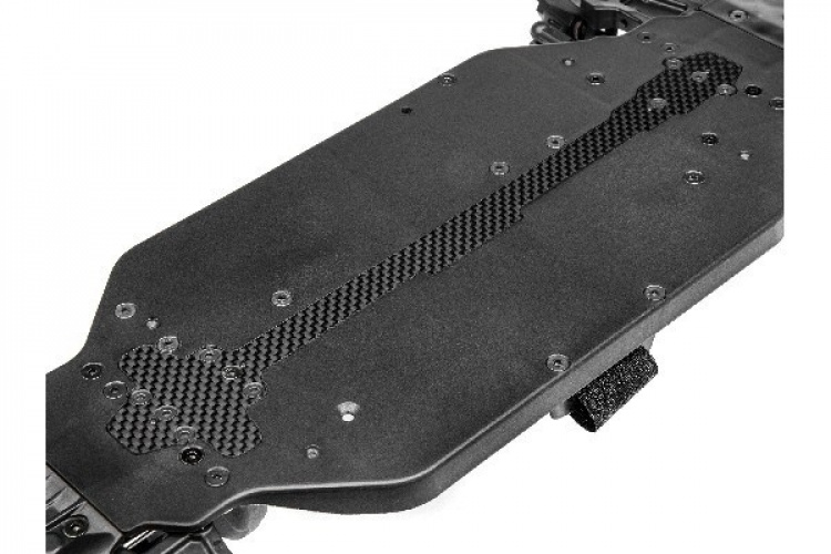 Center Drive Shaft Cover Set (Carbon Fiber)