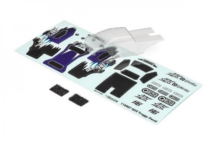 Q32 D8T Tessmann Edition Body (Clear)