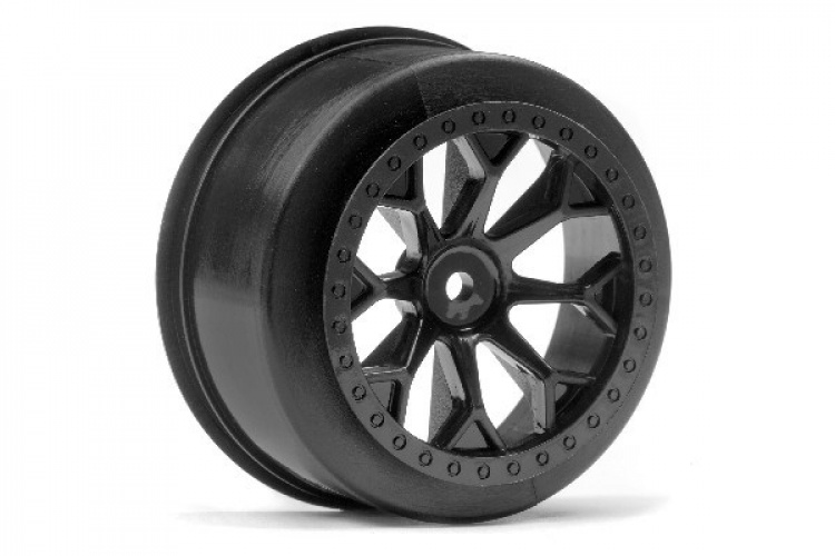 8-Shot Sc Wheel (Black/2Pcs)
