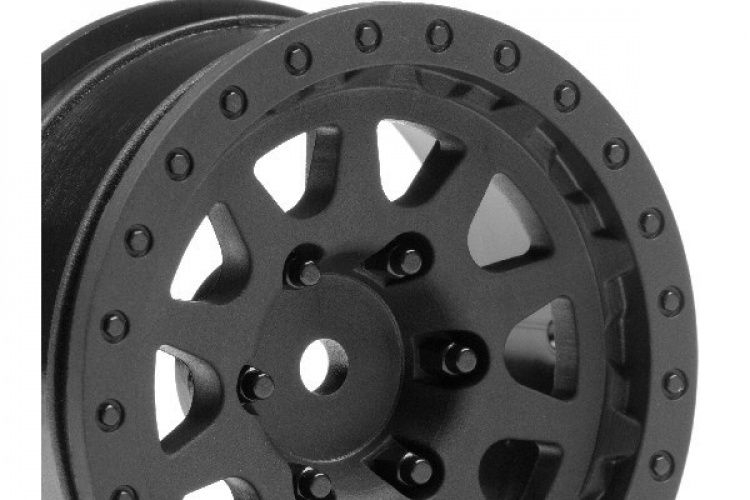 Cr-10 Wheel 1.9 (Black/2Pcs)