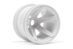 Super Star Mt Wheels Front (White/2.2In/2Pcs)