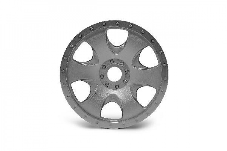 Warlock Wheel Matt Chrome(83X56Mm/2Pcs)