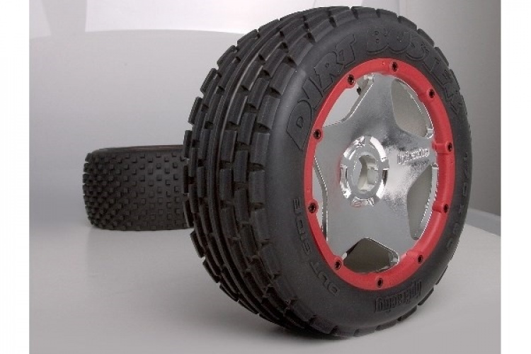 Super Star Wheel Shiny Chrome (120X60Mm/2Pcs/)