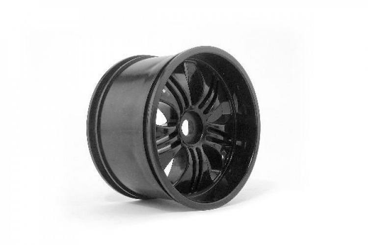 Tremor Wheel Black (115X70Mm 7Inch/2Pcs)