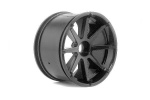 Blast Wheel Black (115X70Mm 7Inch/2Pcs)