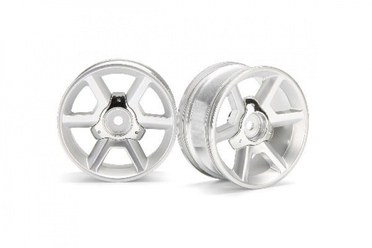 GT Wheel Silver (6Mm Offset/2Pcs)