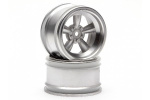 Vintage 5 Spoke Wheel 31Mm Wide Mat Crm 6Mm Offset