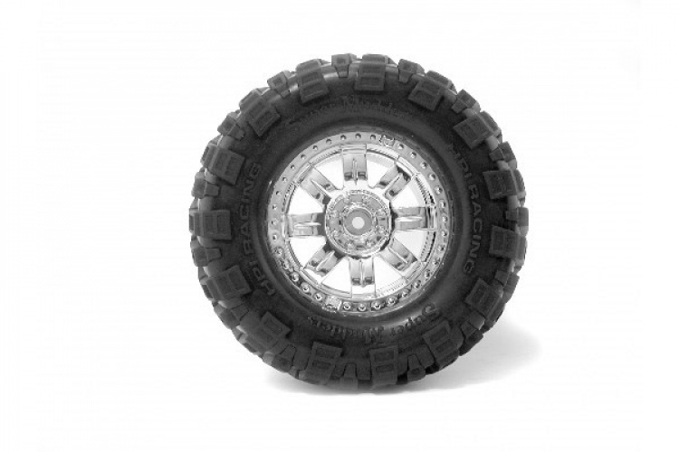 Mounted Super Mud Tire 165X88Mm Ringz Wheel Shncrm