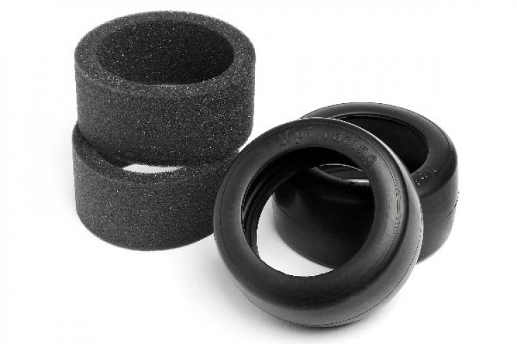 Vintage Slick Racing Tire 31Mm D Compound (2Pcs)