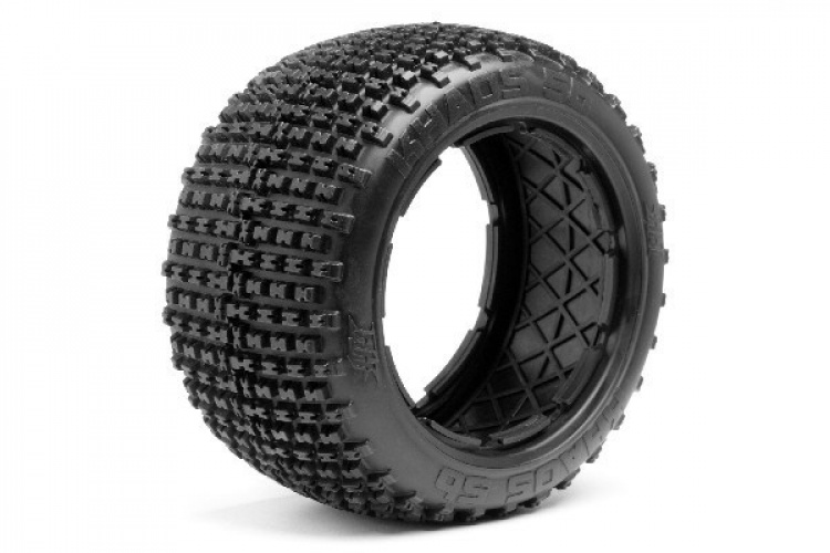 Khaos Tire (White/Baja 5B/Rear/2Pcs)