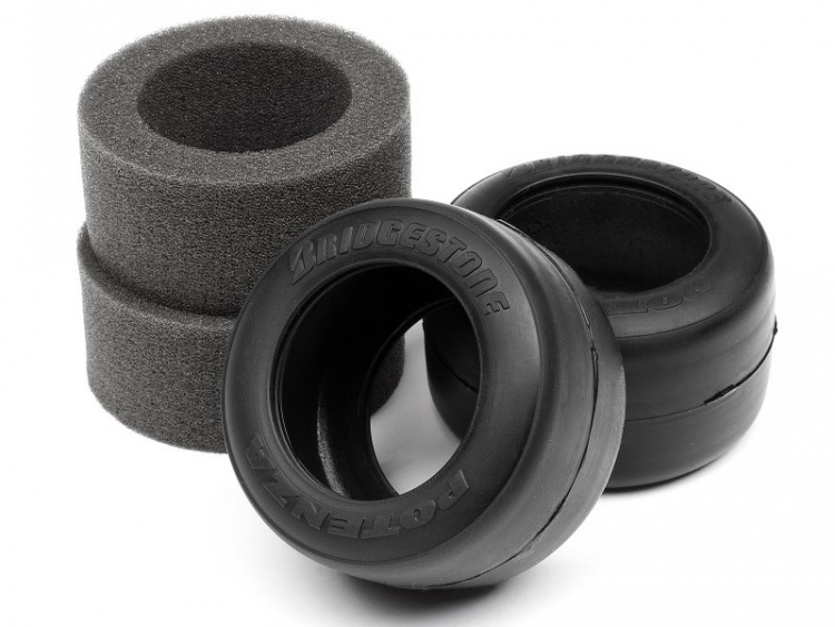 Bridgestone High Grip FT01 Slick Tyre M (Rear)