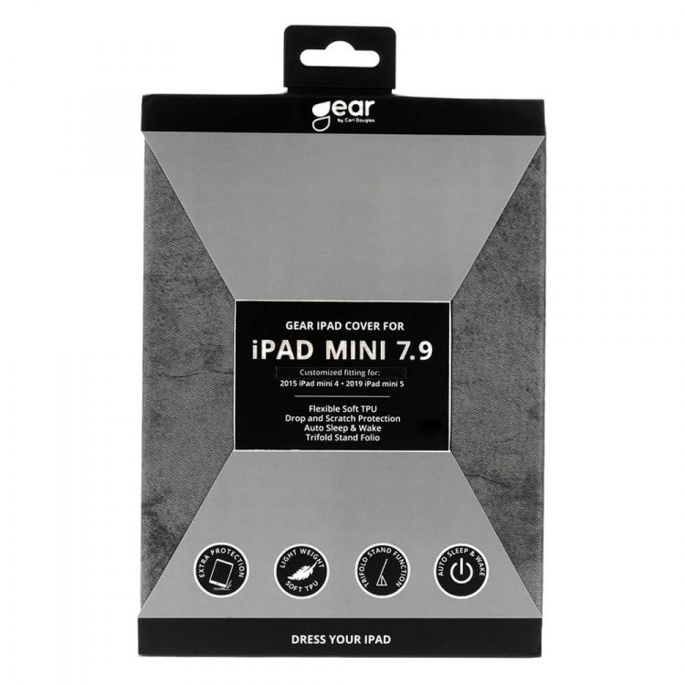 Gear Tabletsuoja Harmaa iPad Mini 7,9 Gear Tabletsuoja Harmaa iPad Mini 7,9