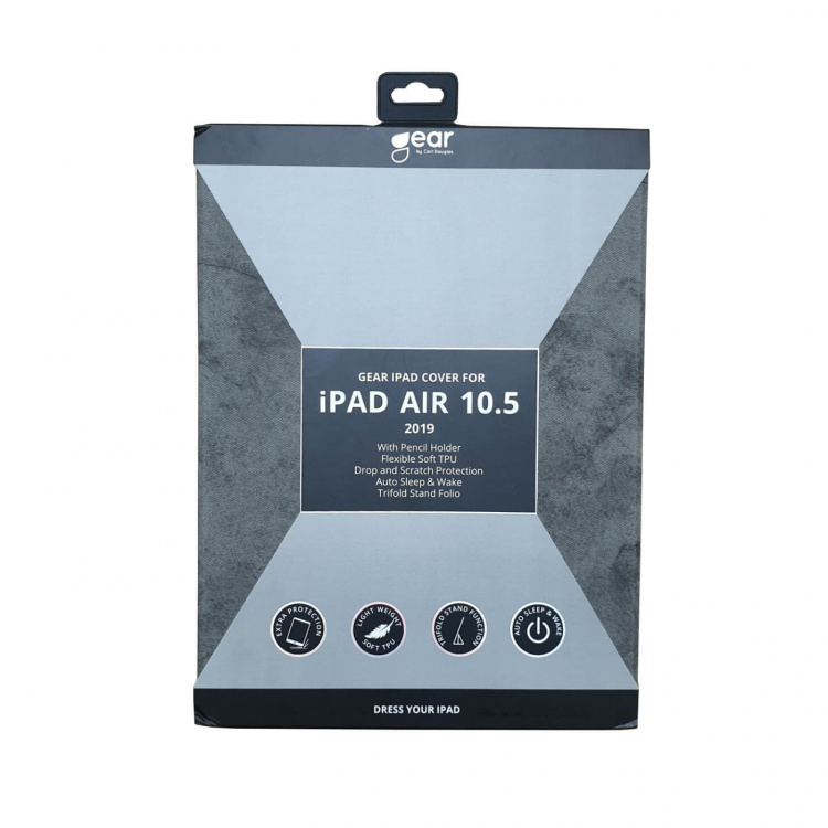 Gear Tabletsuoja Harmaa iPad Air 10,5 Gear Tabletsuoja Harmaa iPad Air 10,5