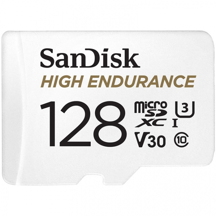 SANDISK Muistikortti MicroSDXC 128GB High Endurance adapterilla