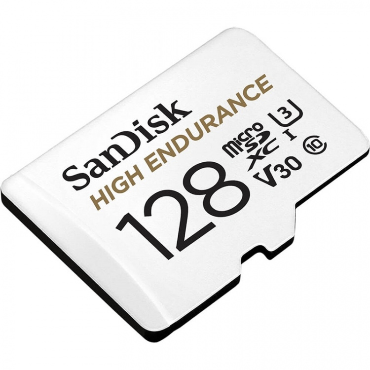SANDISK Muistikortti MicroSDXC 128GB High Endurance adapterilla