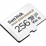 SANDISK Muistikortti MicroSDXC 256GB High Endurance adapterilla