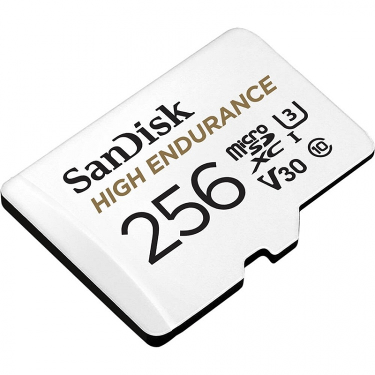 SANDISK Muistikortti MicroSDXC 256GB High Endurance adapterilla