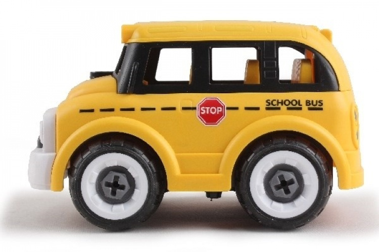 Contruck radiostyrd skolbuss med ljud (DIY/bygg själv)