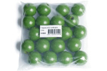 Träpärlor 35mm 20st, Grön