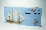 1:75 Norske Løve - Wooden hull 1:75 Norske Løve - Wooden hull