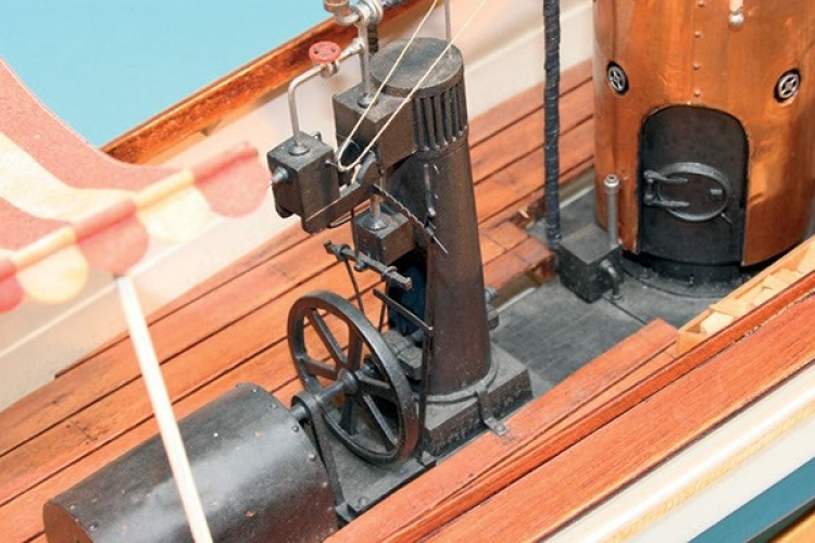 1:12 African Queen - Plastic hull 1:12 African Queen - Plastic hull