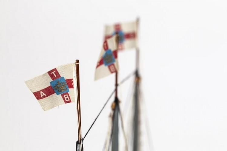 1:75 Sir Winston Churchill -Wooden hull 1:75 Sir Winston Churchill -Wooden hull