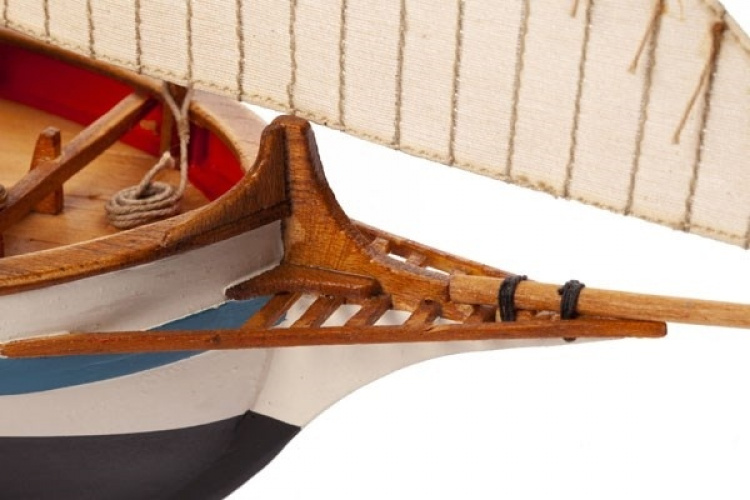 1:80 LE MARTEGAOU - Wooden hull