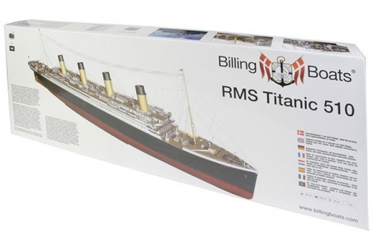 1:144 RMS Titanic Complete -Wooden hull 1:144 RMS Titanic Complete -Wooden hull