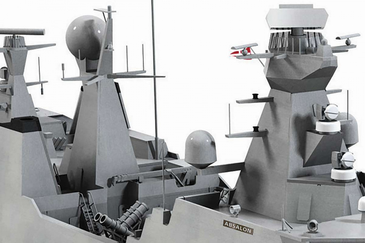 1:100 Absalon, DK -Plastic hull
