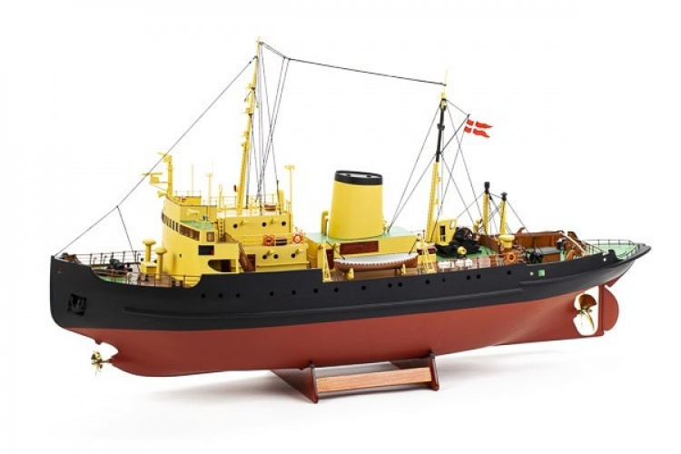 1:75 Elbjørn Icebreaker -Wooden hull 1:75 Elbjørn Icebreaker -Wooden hull