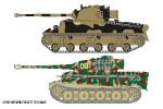 Airfix Classic Conflict Tiger 1 vs Sherman Firefly