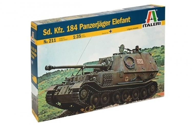 Italeri 1:35 Sd.Kfz.184 PanzerJaeger Elefant