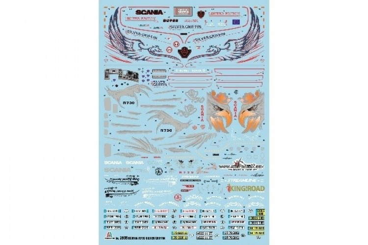 Italeri 1:24 SCANIA R730 STREAMLINE 4x2