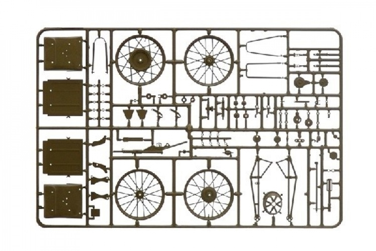 Italeri 1:9 TRIUMPH 3WH