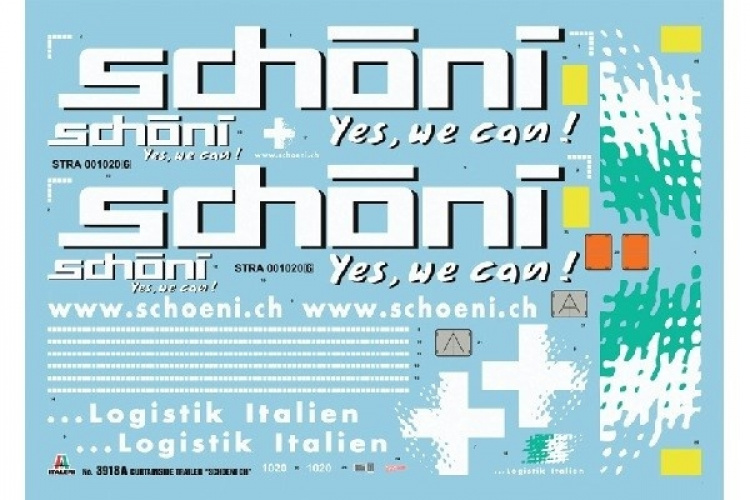 Italeri 1:24 CURTAINSIDE TRAILER