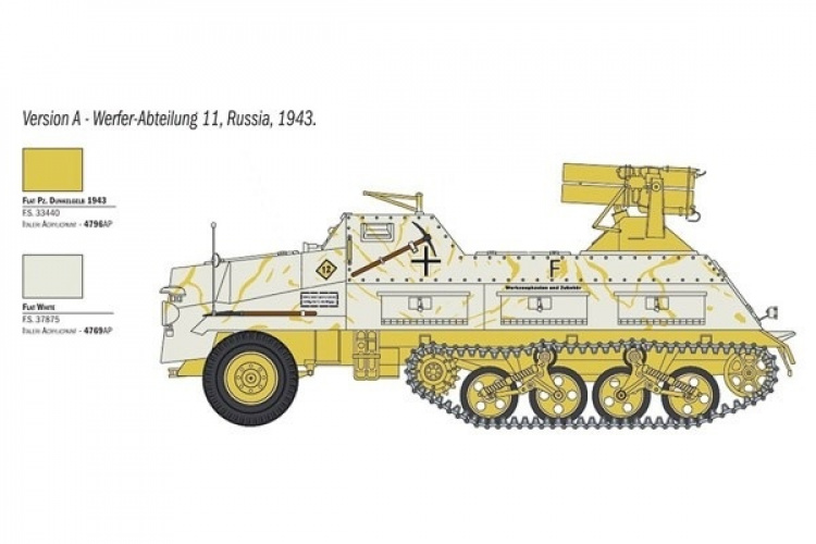 Italeri 1:35 15 cm. PANZERWERFER 42