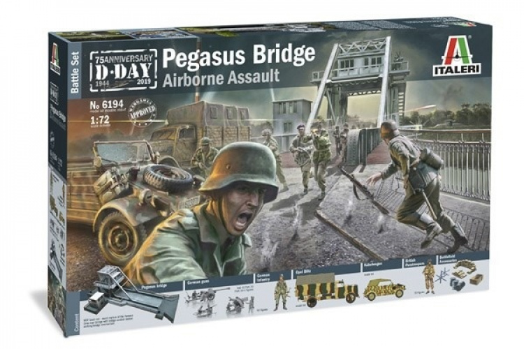 Italeri 1:72 Pegasus Bridge D-DAY 75th Anniversary
