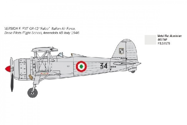 Italeri 1:48 Fiat CR.42 \'Falco