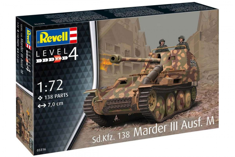 Revell 1:72 Sd. Kfz. 138 Marder III Ausf. M