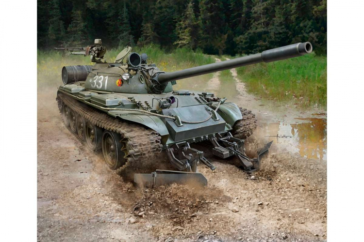 Revell T-55A/AM with KMT-6/EMT-5