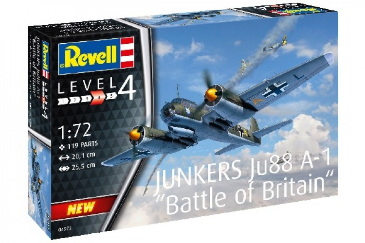 Revell 1:72 Junkers Ju88 A-1 Battle of Britain